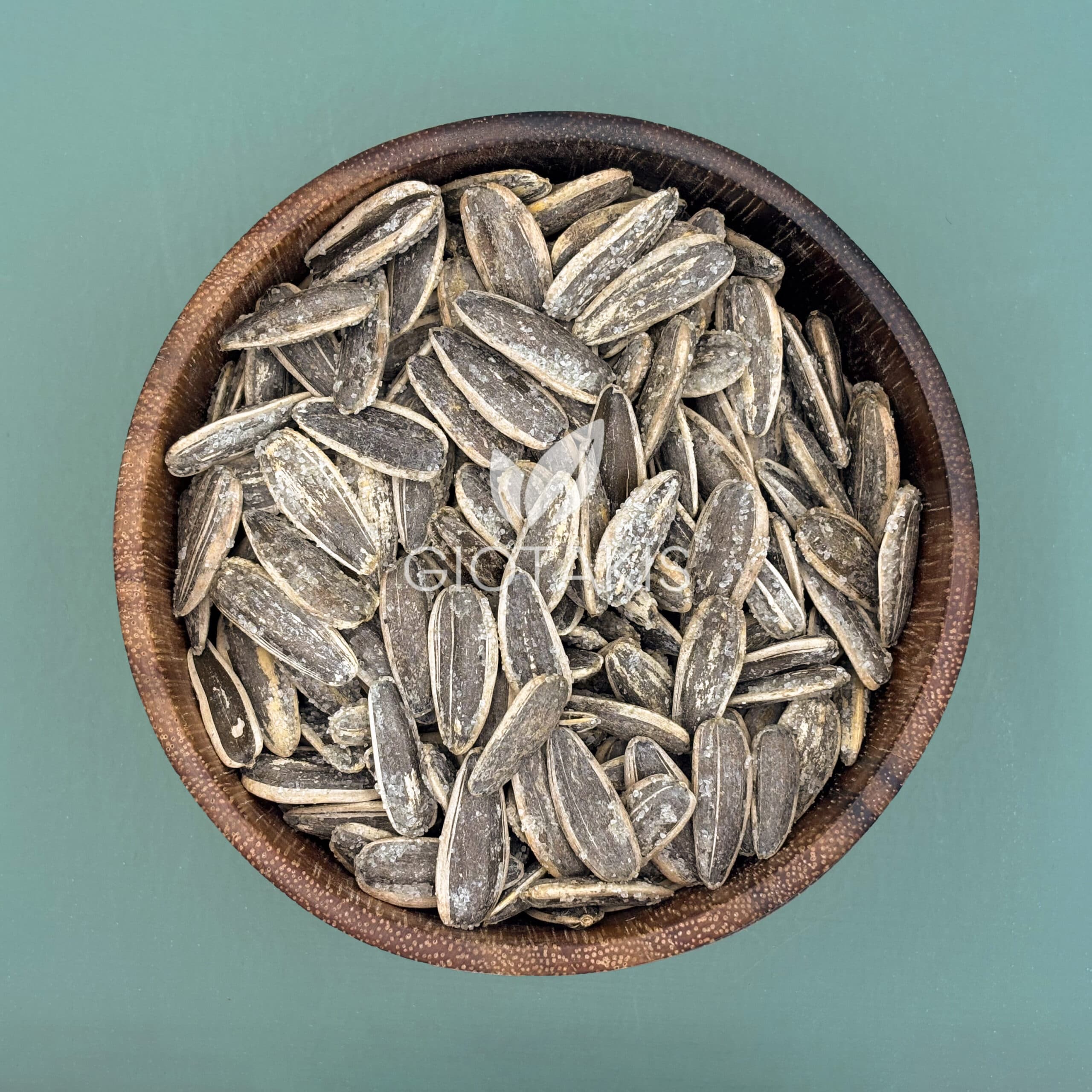 Ηλιόσπορος ψημένος με Αλάτι Μεσολογγίου